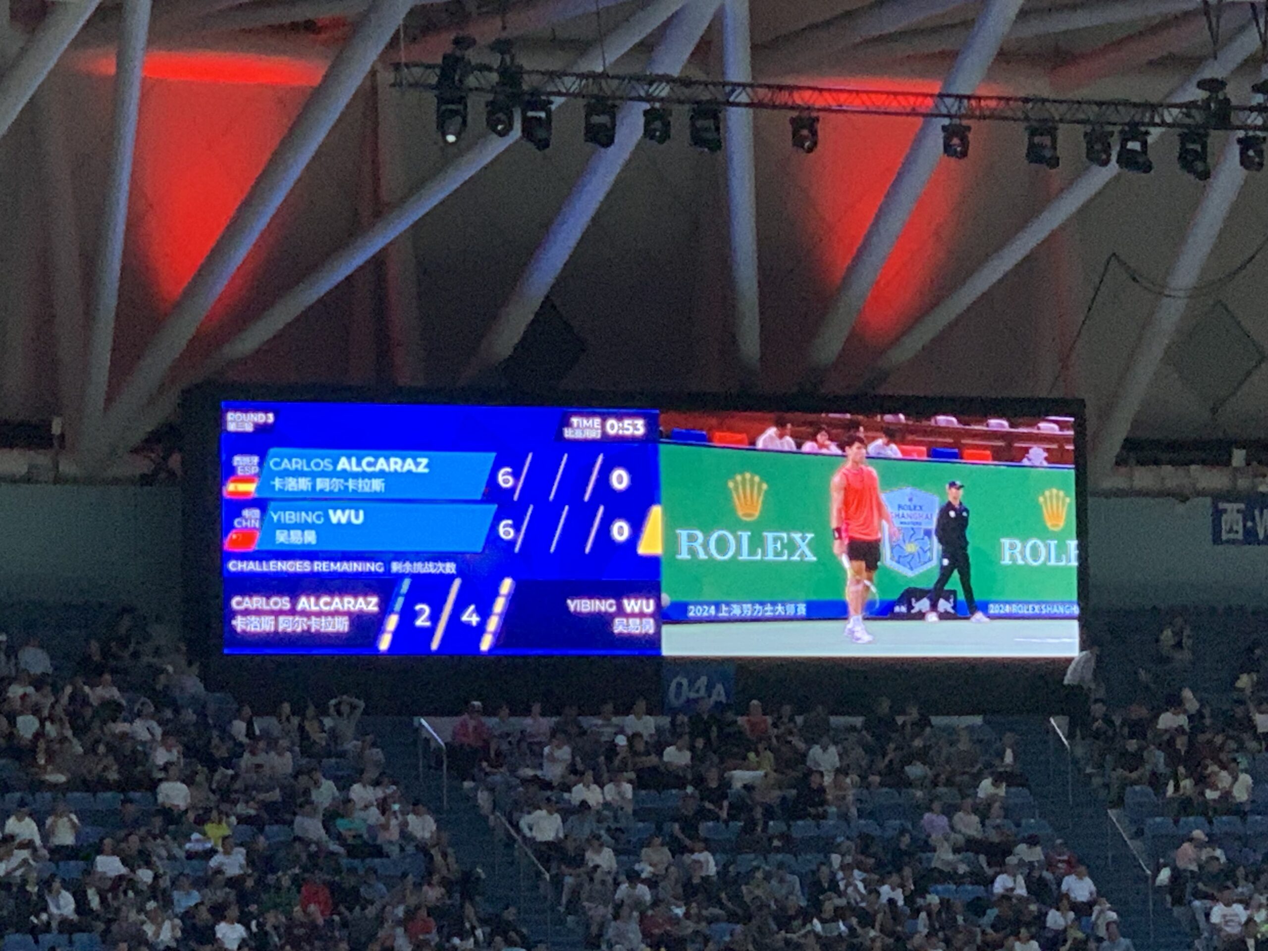 Shanghai Rolex Masters tennis