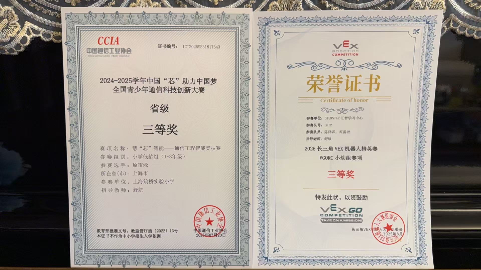 Bronze Prize ( 3rn Prize)